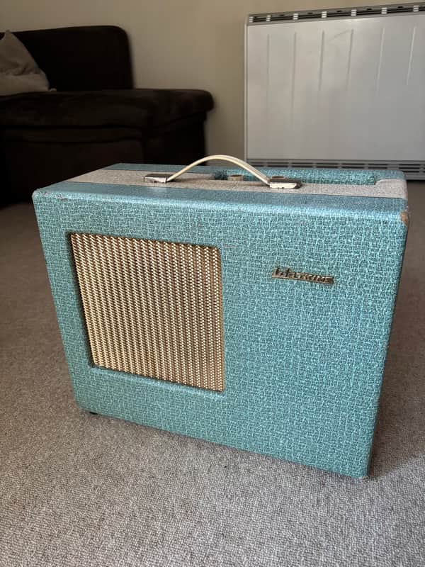 RARE! 1960s Watkins WEM Clubman Amplifier Serviced Jupiter Speaker image 1