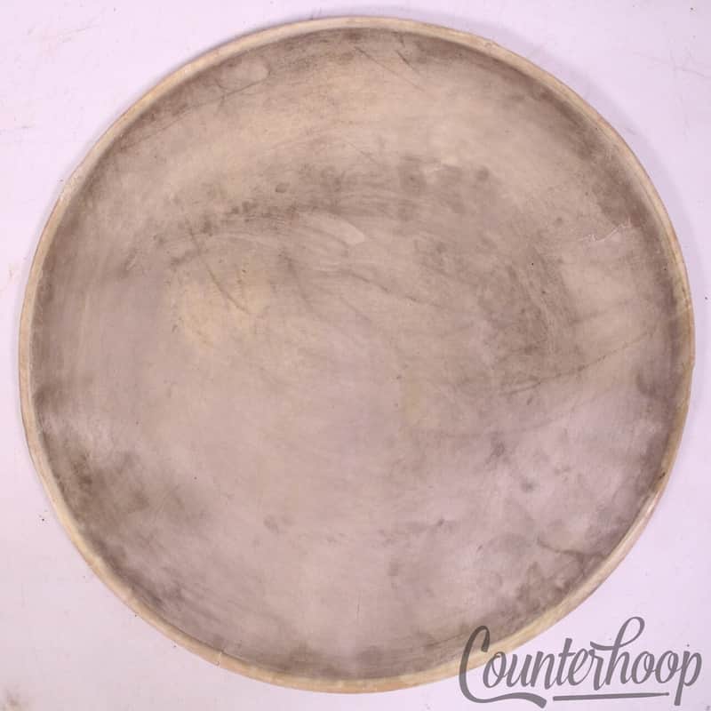 Leedy/Ludwig Snare 14" Calf Skin Drum Head Slunk Resonant Vintage 20s Maple Hoop image 1