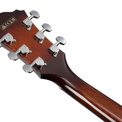Ibanez AE160 VMS Acoustic Electric Guitar. Vintage Mahogany Sunburst image 5