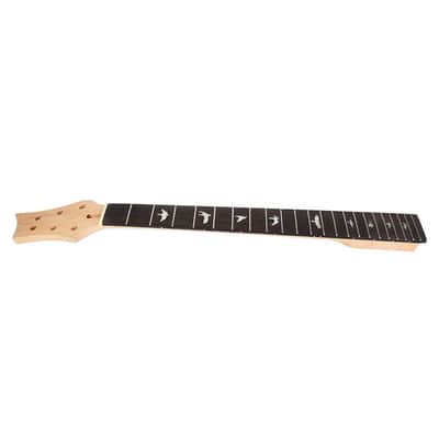 Electric Guitar Neck, 22 Frets Solid Wood Blackwood Fingerboard Replacement Guitar Neck for Guitar Repair Customization Beginners Professionals Musicians image 7