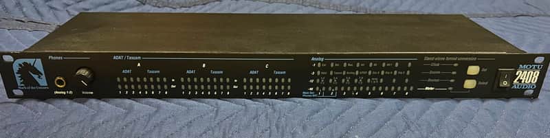 MOTU 2408 PCI Audio Interface 1990s - Black image 1