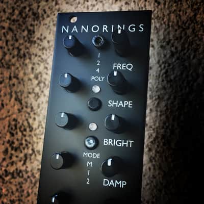 Nanorings - 8hp Mutable Rings - black matte aluminum image 2