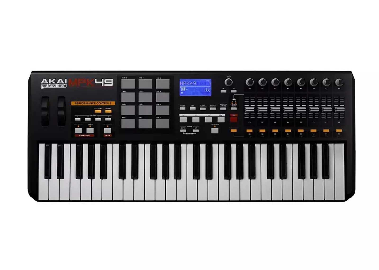 Akai MPK49 MIDI/USB Keyboard Controller | Reverb