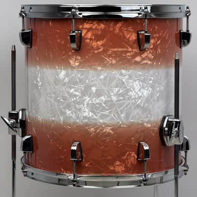 Ludwig USA 20/12/14" Neusonic Downbeat Outfit - VIDEO Fireburst Pearl w/ Maxwell Ludwig Rail image 21