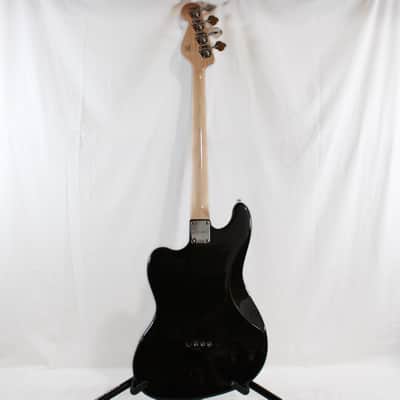 Squier Paranormal Rascal Bass HH Short Scale Electric Bass in Metallic Black image 13