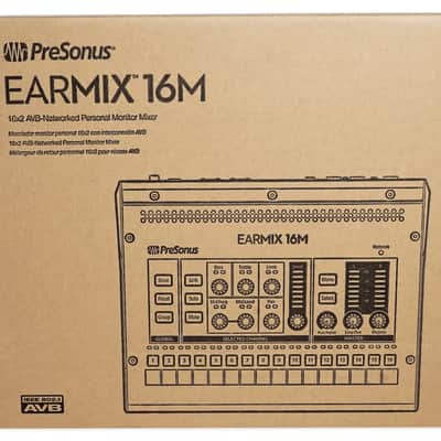PRESONUS EarMix 16M 16x2 Personal Monitor Mixer Bundle with Mackie MP-220 In-Ear Monitors image 7