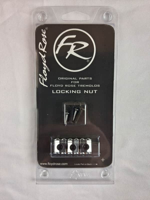 Floyd Rose R1 Locking Nut 2000's - Chrome image 1