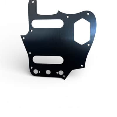 New Fender Jaguar Electric Guitar Brushed Anodized Aluminum Pickguard Scratch Plate Pick Guard Jaguar image 1