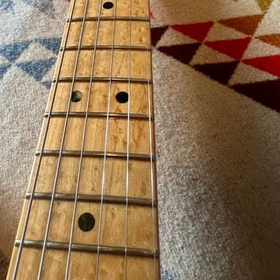 Fender Rarities Series Flame Ash Top American Original '60s Stratocaster with Birdseye Maple Neck 2019 - Plasma Red Burst image 6