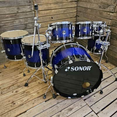 Drum Kit Sonor 3007 Special Edition, Midnight Blue USED! RKSFM200526 image 7