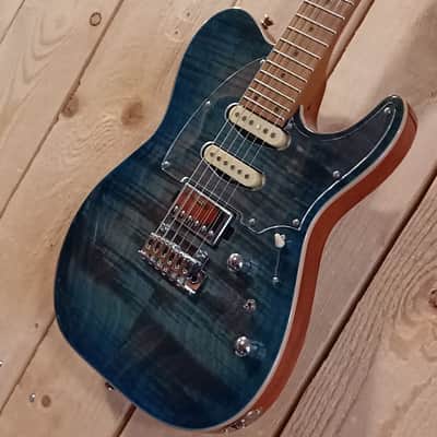 Bacchus Tactics24 RSM/M Andre Dinuth Signature - Transparent Blueburst image 2