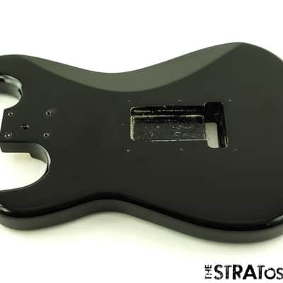 Kramer Focus VT-211S BODY Mahogany Guitar Parts Black image 2