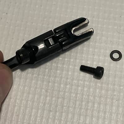 2000's Ibanez RG Series Guitar Edge 3 III Tremolo Black A String Saddle image 3
