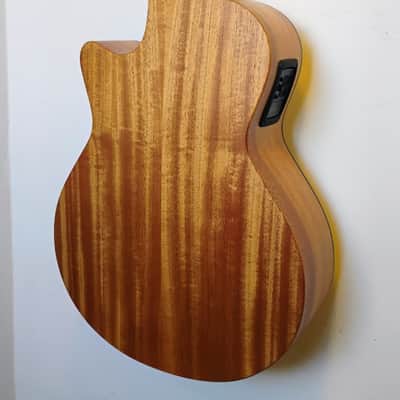 Furch Violet Series Masters Choice Grand Auditorium Cutaway Guitar - MC-Violet-Gc-SM SPE - Spruce Top - Mahogany B&S - LR Baggs SPE Pickup - 2024 - Present - Open-Pore Finish - Furch Gig Bag image 18