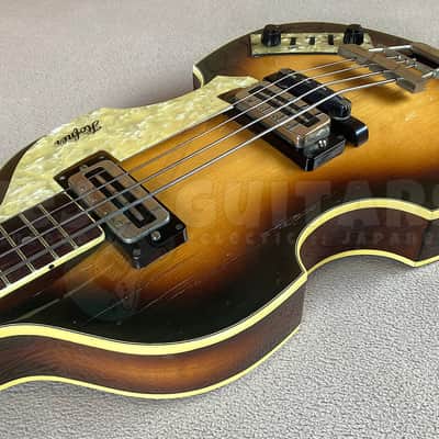 HOFNER 500/1 - 1973-4 w/HARD CASE - ORIGINAL VINTAGE VIOLIN BASS image 6