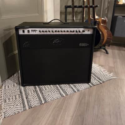 Peavey 6505+ 60-Watt 1x12" Guitar Combo 2010s - Black image 1