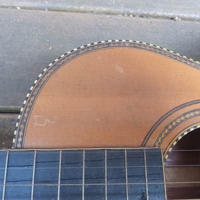 Vintage 1920's Herwin Acoustic Parlor Guitar Project! Record Label, Charlie Patton! image 6
