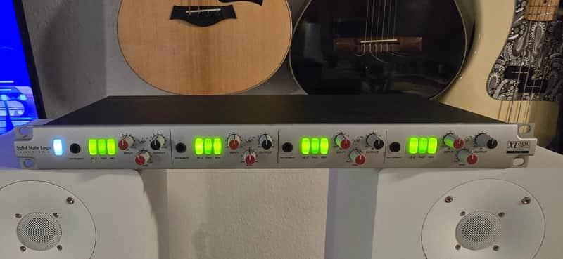 Solid State Logic XLogic Alpha VHD Pre 4-Channel Microphone Preamp 2007 - 2020 - Silver image 1
