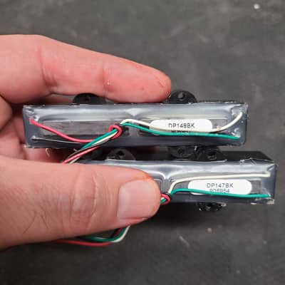 DiMarzio DP149BK Ultra Jazz Pair Set - Black image 2