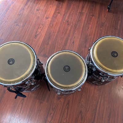 Gon Bops Three set Quinto,Conga,Tumba. Lenny Castro Signature Series Congas image 2