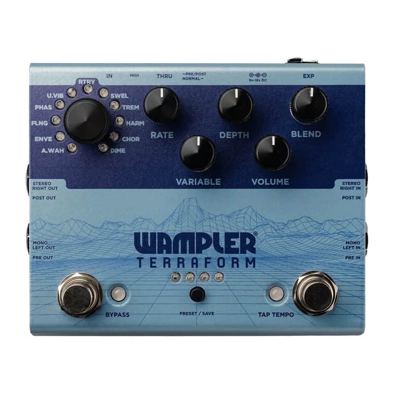 Wampler Terraform Modulation Multi-Effects Pedal - Open Box image 1