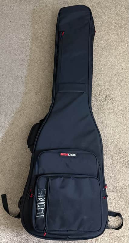Gator Icon Take Two Electric Bass Gig Bag for 2 Basses image 1