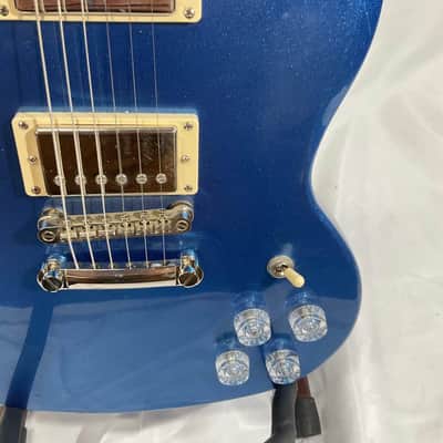 Epiphone SG Muse Electric Guitar 2020 - 2025 - Radio Blue Metallic image 3