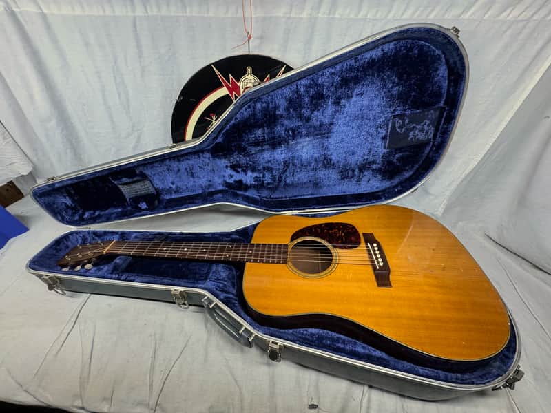 Martin D-18 d18 Dreadnought Acoustic Guitar with Case 1963 image 1