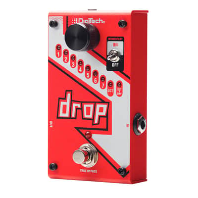 Digitech The Drop Polyphonic Drop Tune Pitch-Shifter Effect Pedal w/Power Supply image 2