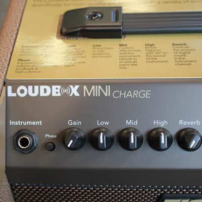 Fishman Loudbox Mini Charge Bluetooth 60 watt 2 Channel Acoustic Guitar Amplifier image 2