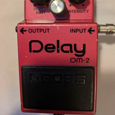 BOSS DM-2 DELAY - MN3205 CHIP 1983 - Pink image 8
