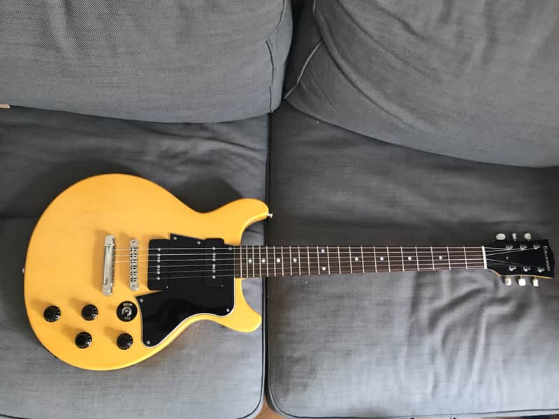 ESP Edwards E LS 115 LT Double Cut Special DC 2015 TV Yellow | Reverb