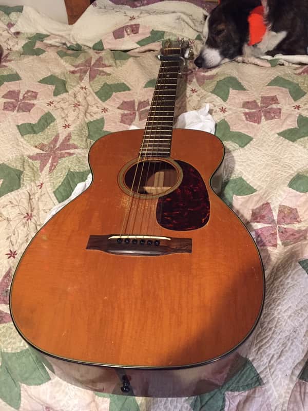 CF Martin 1961 0-18  Natural Parlor Guitar w/Original HS Case  Sweetest Tone! image 1