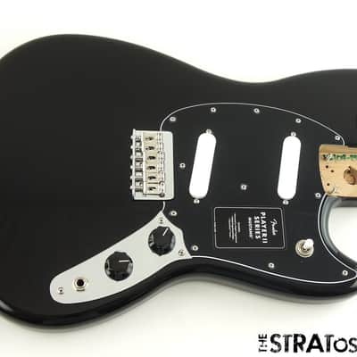 Fender Player II Mustang Series LOADED BODY, Alder Offset Shape Black image 1