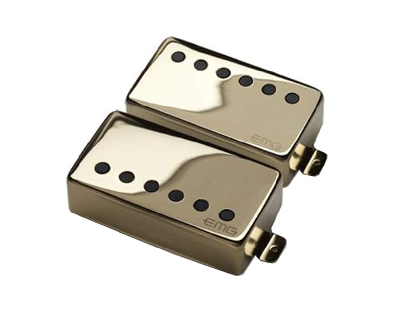 EMG JH 'Het' Active Pickup Set - Gold - Open Box image 1