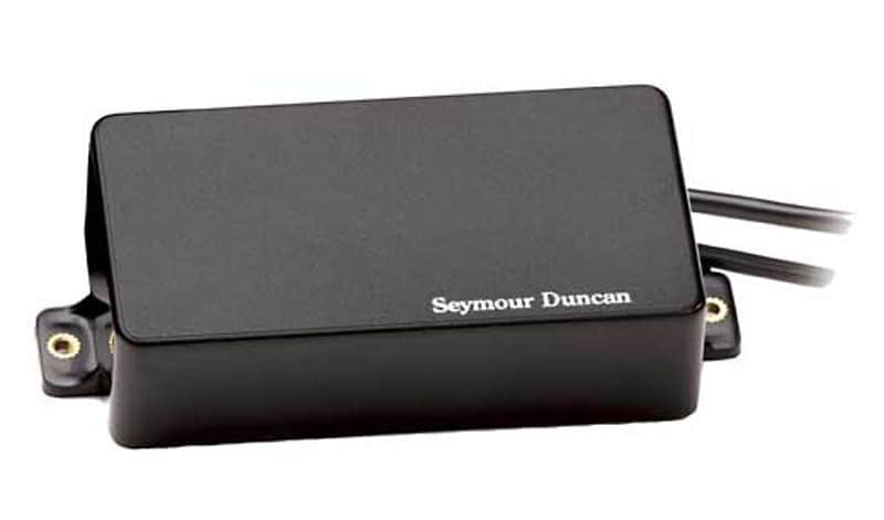 Seymour Duncan AHB-1 Blackouts Active Neck Humbucker - black image 1