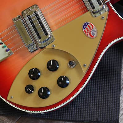 Minty! 2016 Rickenbacker 660/12 12-String Electric Guitar FireGlo + OHSC image 7