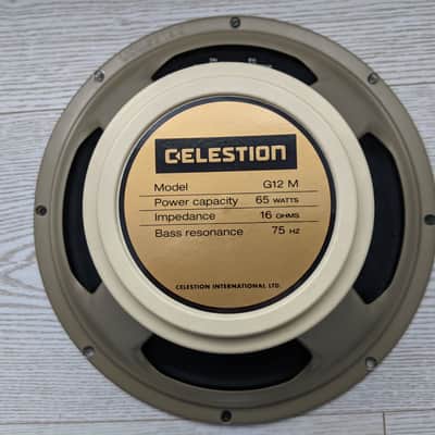 Celestion G12M-65 Creamback 12"  65-Watt 16 Ohm Speaker image 1