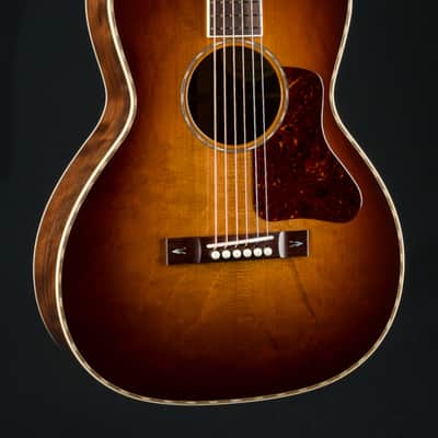 Bourgeois L-DBO 12-Fret Artist Custom Figured Walnut and Aged Tone Bearclaw Sitka Spruce Sunburst NEW image 1