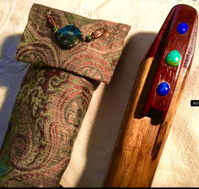 Amazing Low C 432 FLUTE, Gorgeous Bag + Dry Stick image 1