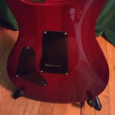 Paul Reed Smith SE Custom 24 2015 Cherry sunburst w/creme binding image 4