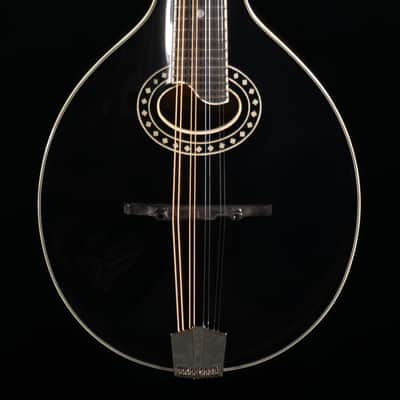 Eastman MD404-BK, Oval Hole, A-Style, Black - NEW image 3