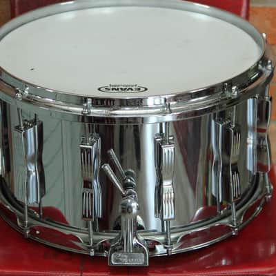 Ludwig 8x14 Coliseum Snare 1970’s  Chrome Over Maple image 9