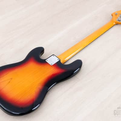 2002 Fender Precision Bass ‘62 Vintage Reissue PB62-53 Sunburst, Japan CIJ image 14