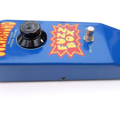 Vintage 1996 Colorsound One Knob Fuzz Box - V1 Dick Denney Original Issue for Sola Sound image 3