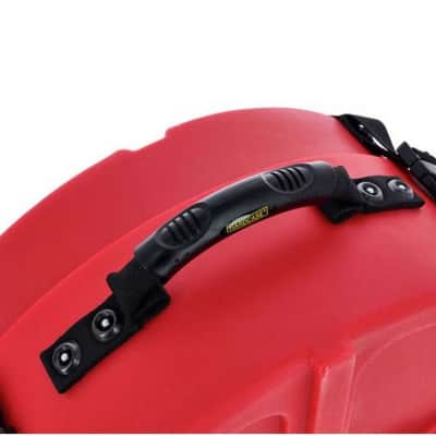 Hardcase 14" Snare Drum PADDED Case Red HNP14SR image 3