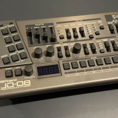 Roland JD-08 Boutique Series Programmable Synthesizer Module 2021 - Present - Black image 4