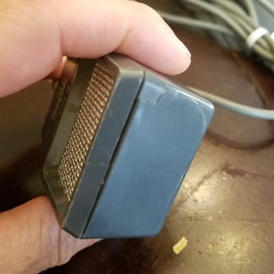 Electro-Voice 912 Crystal Harp Mic Webcor Hi-Z 1960s - Grey & Silver Foil Grille image 9