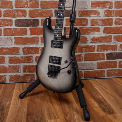 Charvel USA Custom Shop San Dimas Custom Trans White Black Burst 2015 w/OHSC image 5