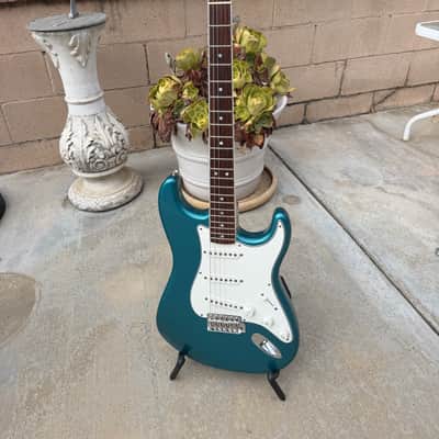 Fender Eric Johnson Stratocaster with Rosewood Fretboard 2009 - 2018 - Lucerne Aqua Firemist image 3